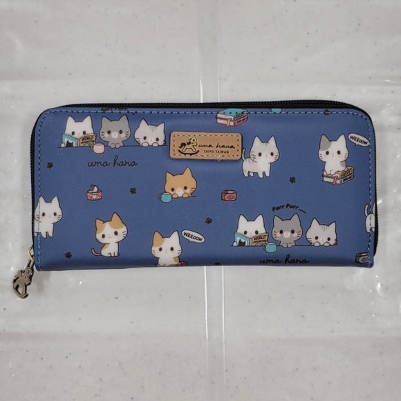 Waterproof Cat Long Wallet Fits Phone & Bills - Picture 9 of 16